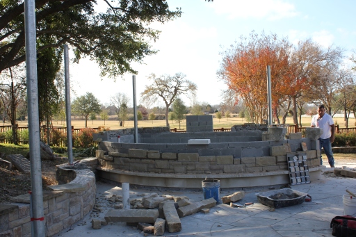 First Stage of Building - Private Dallas Area Residence